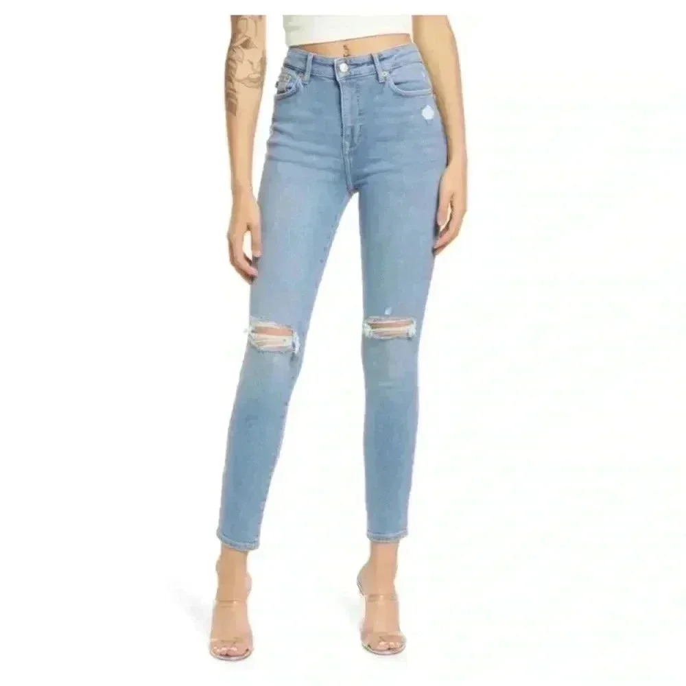Lovers + Friends Ricky Low Rise Skinny Jeans
Harper, Size 25 & Size 26